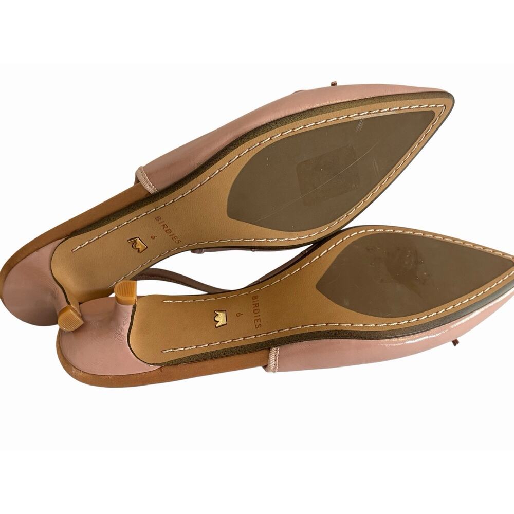 NEW Birdies The Goldfinch Kitten Heel Patent Leather •Women 6•Blush Pink Pointed - Picture 13 of 14
